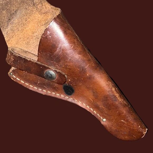 Vintage Smith & Wesson Brown Leather Gun Holster - Picture 6 of 8